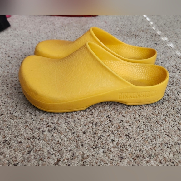 Birkenstock Shoes - Birkenstock Yellow Clogs